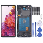 Original Super AMOLED LCD Screen for Samsung Galaxy S20 FE 4G SM-G780 Digitizer Full Assembly with Frame (Blue) Eurekaonline