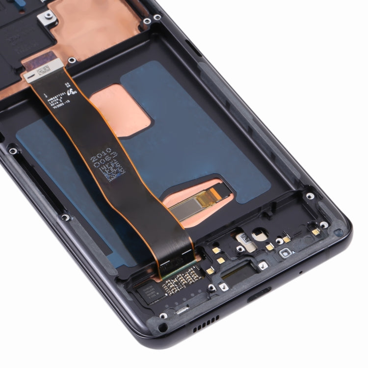 Original Super AMOLED LCD Screen for Samsung Galaxy S20 Ultra 4G/S20 Ultra 5G Digitizer Full Assembly with Frame (Black) Eurekaonline