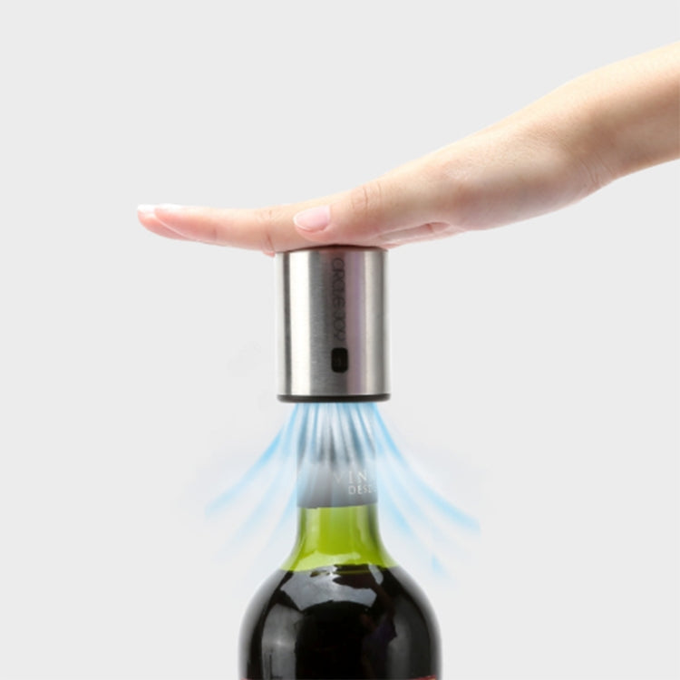 Original Xiaomi Youpin Circle Joy Stainless Steel Vacuum Memory Wine Stopper Eurekaonline
