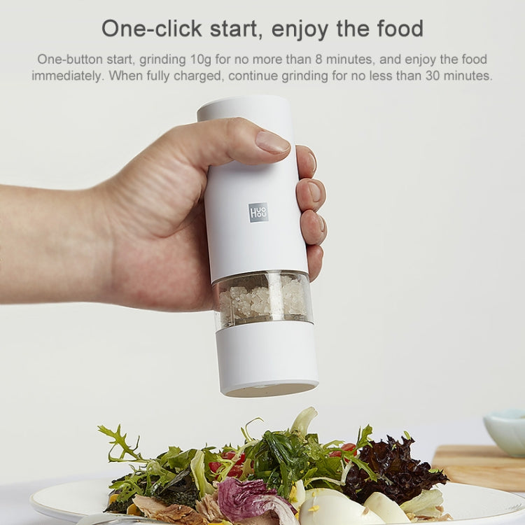 Original Xiaomi Youpin Huohou Electric Grinding Machine Automatic Mill Pepper Grinder(Black) Eurekaonline