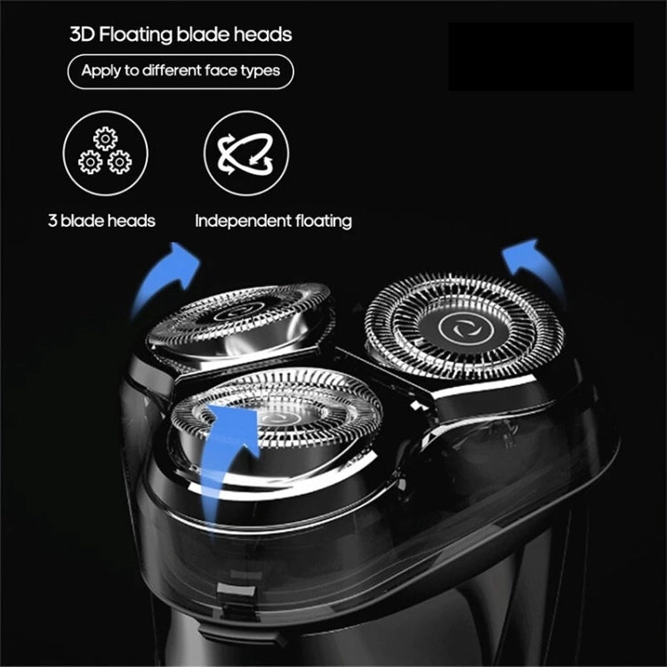 Original Xiaomi Youpin Yingqu Blackstone3 Men Portable Face Care Three Cutter Heads Electric Shaving Razor Eurekaonline
