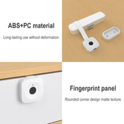 Original Xiaomi Youpin ZNGS06YSB YEELOCK Smart Fingerprint Drawer Cabinet Lock(White) Eurekaonline