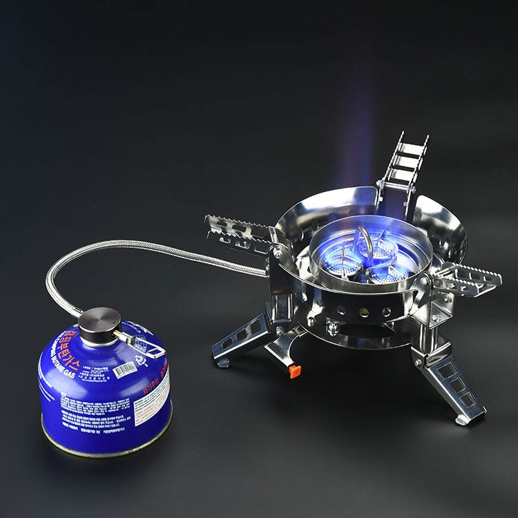 Outdoor Camping Windproof Stove Portable Gas Stove Split Mini Stove Cookware Eurekaonline