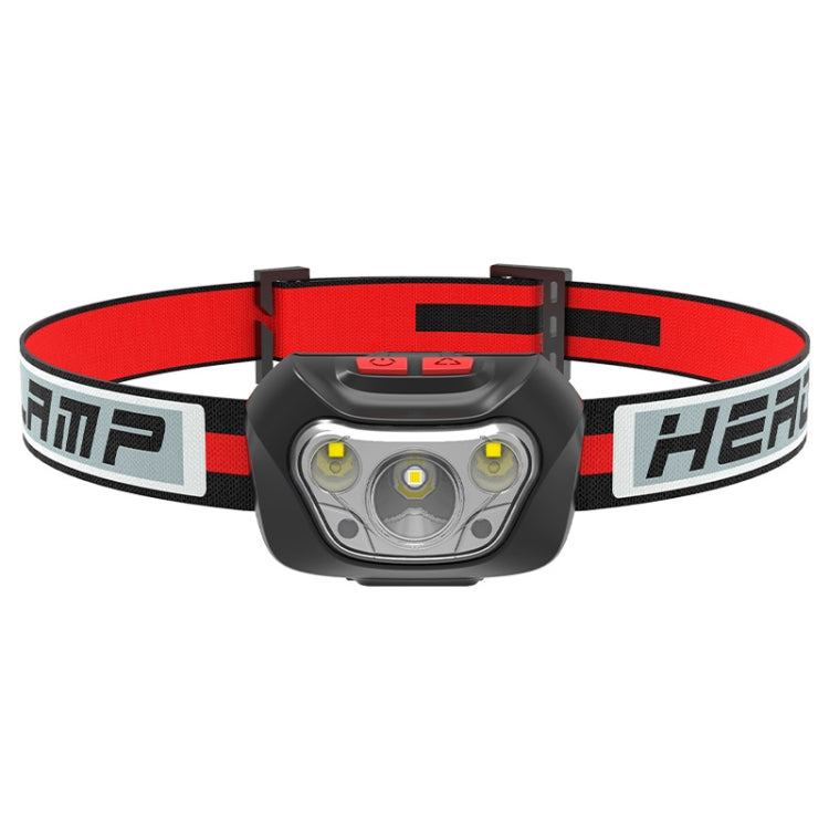 Outdoor Glare Small Headlight Plastic Fishing Head Wearing Light(TD140) Eurekaonline