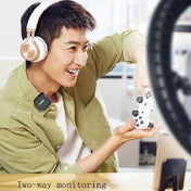 Outdoor Professional Noise-cancelling Wireless Lavalier Microphone Type-C+External Microphone Eurekaonline