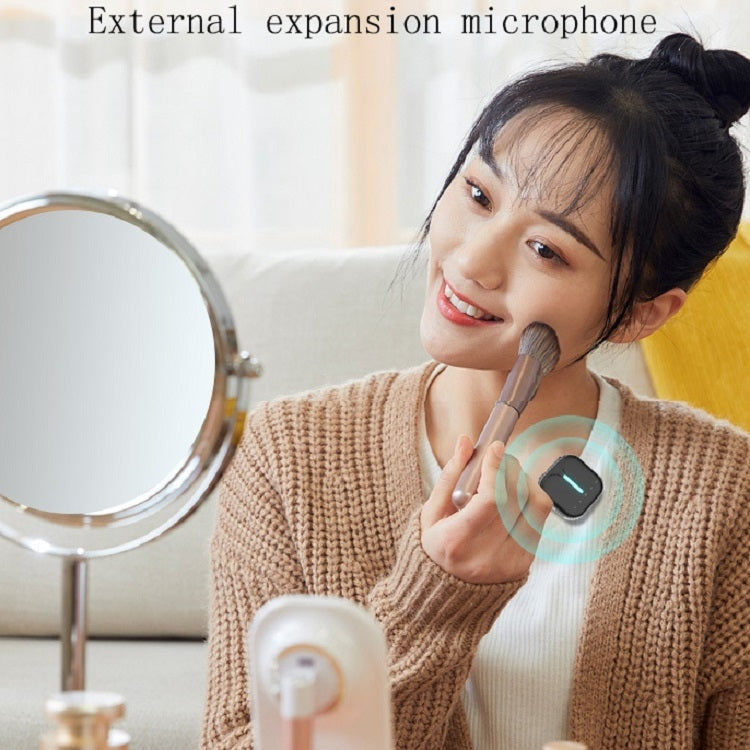 Outdoor Professional Noise-cancelling Wireless Lavalier Microphone Type-C+External Microphone Eurekaonline