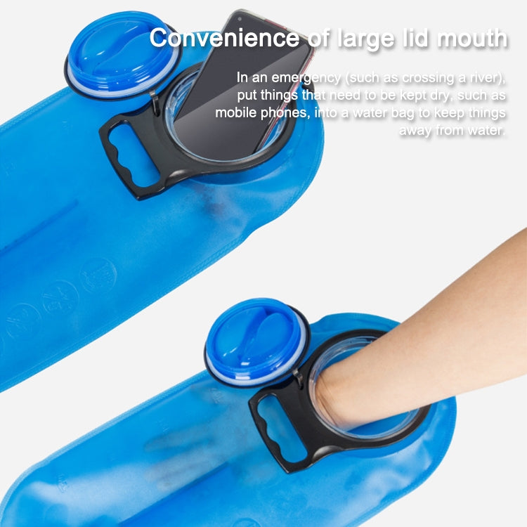 Outdoor Supplies Bicycle Water Bag Sports Water Bag Camping Water Bag, Size:2L(Black) Eurekaonline