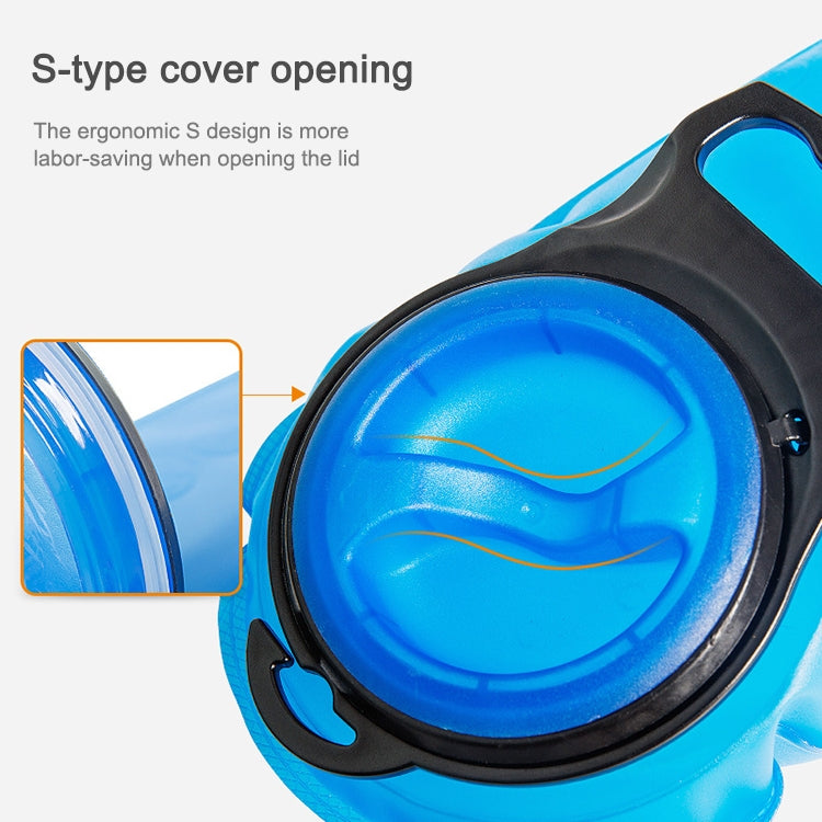 Outdoor Supplies Bicycle Water Bag Sports Water Bag Camping Water Bag, Size:2L(Black) Eurekaonline