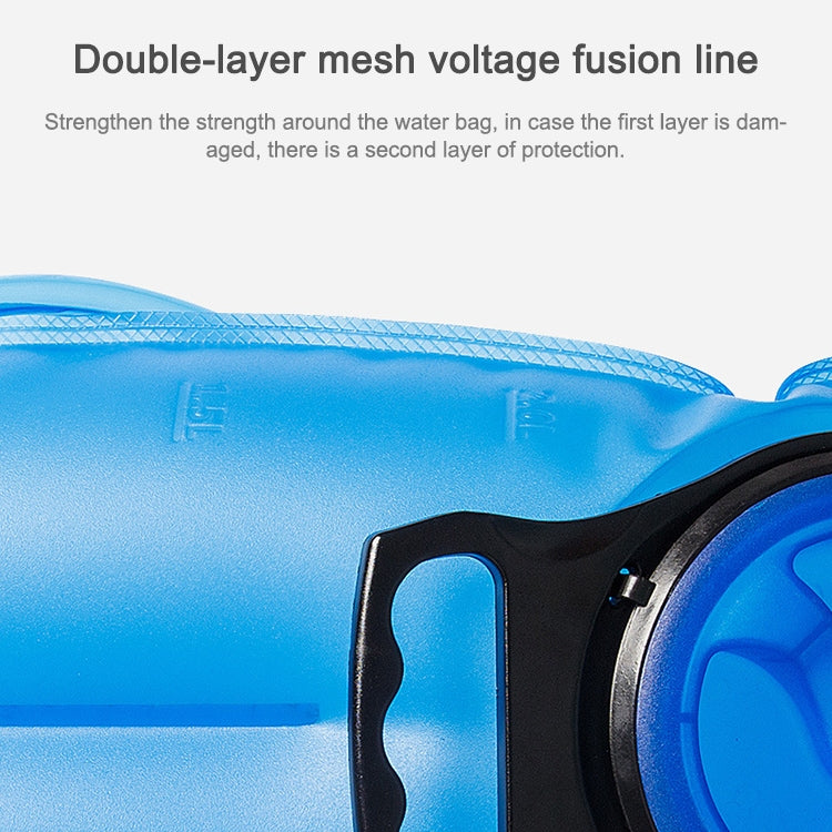 Outdoor Supplies Bicycle Water Bag Sports Water Bag Camping Water Bag, Size:2L(Black) Eurekaonline