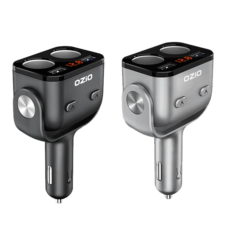 Ozio Car Charger Cigarette Lighter With USB Plug Car Charger, Model: Y48Q 6.5A Black Eurekaonline