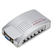 PC Converter Box VGA to AV Converter Video Switch Box Eurekaonline