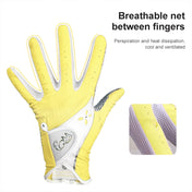 PGM One Pair Golf Non-Slip PU Leather Gloves for Women (Color:Pink Size:19) Eurekaonline