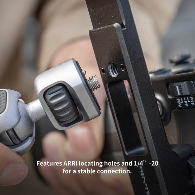 PGYTECH Mini Focus Handgrip Mount For DJI Ronin RS 3/RS 3 Pro/RS 2/RSC 2(Black) Eurekaonline