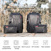PGYTECH P-CB-020 2 in 1 Waterproof  Shockproof Outdoor Dual Shoulders Backpack + Single Shoulder Bag (Black) Eurekaonline