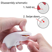 PR-01 1600 DPI 7 Keys Flying Squirrel Wireless Mouse 2.4G Gyroscope Game Mouse(Black Purple) Eurekaonline