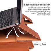 PU05 Sleeve Leather Case Carrying Bag for 14.1 inch Laptop(Black) Eurekaonline