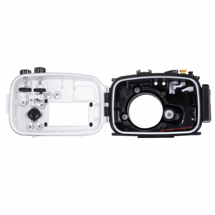 PULUZ 40m Underwater Depth Diving Case Waterproof Camera Housing for Sony A6300 (E PZ 16-50mm F3.5-5.6 OSS)(Black) Eurekaonline
