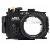 PULUZ 40m Underwater Depth Diving Case Waterproof Camera Housing for Sony A6300 (E PZ 16-50mm F3.5-5.6 OSS)(Black) Eurekaonline
