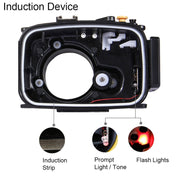 PULUZ 40m Underwater Depth Diving Case Waterproof Camera Housing for Sony A6300 (E PZ 16-50mm F3.5-5.6 OSS)(Black) Eurekaonline