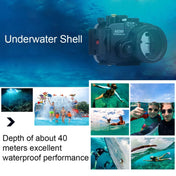 PULUZ 40m Underwater Depth Diving Case Waterproof Camera Housing for Sony A6300 (E PZ 16-50mm F3.5-5.6 OSS)(Black) Eurekaonline