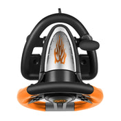 PXN-V3 Racing Game Steering Wheel for PC / PS3 / 4 / xbox one / switch(Orange) Eurekaonline
