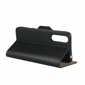 Plain Texture Cowhide Leather Horizontal Flip Case with Magnetic Clasp & Holder & Card Slots & Wallet For Sony Xperia 5 II(Black) Eurekaonline