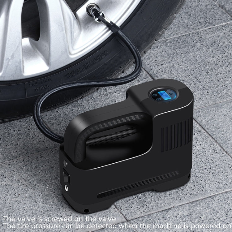 Portable Multi-Function Smart Car Inflatable Pump Electric Air Pump, Style: Wireless With Light Digital Display Eurekaonline