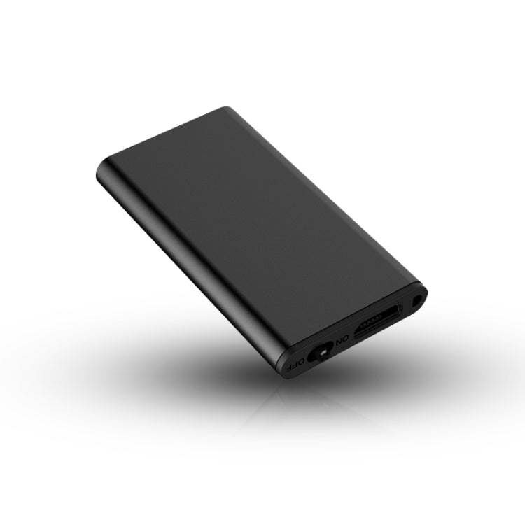 Q1 Intelligent HD Noise Reduction Voice Control Recorder, Capacity:8GB(Black) Eurekaonline