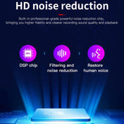 Q37 Intelligent HD Noise Reduction Voice Recorder, Capacity:8GB(Black) Eurekaonline