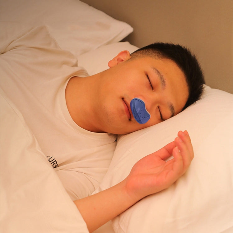 QC-002 Portable Chargeable Electric Anti-Snoring Device(Icon White) Eurekaonline