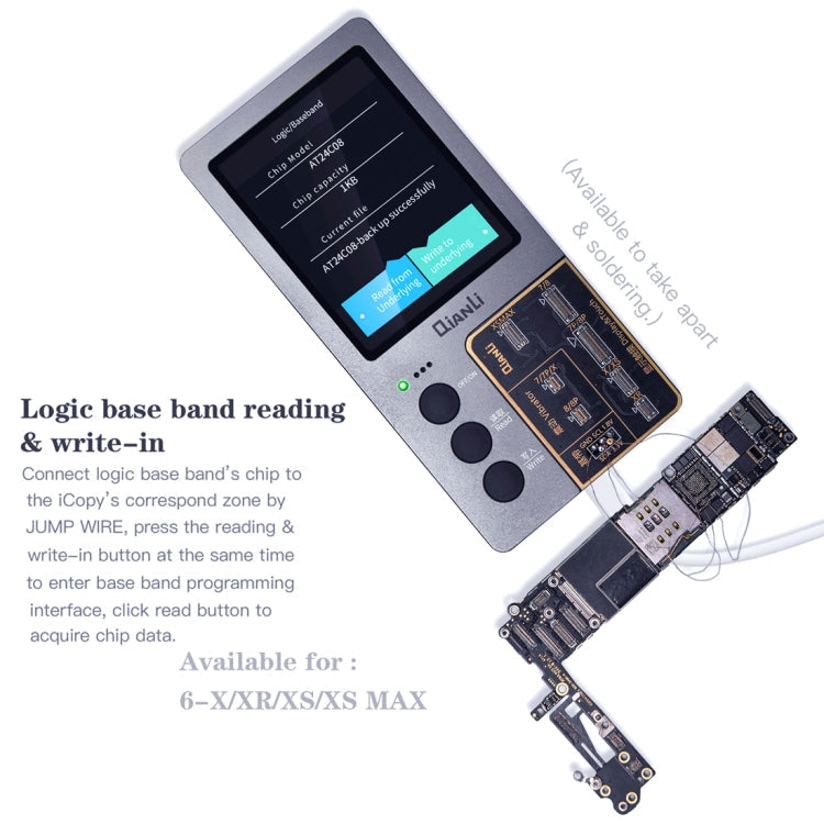 Qianli iCopy Plus 3 in 1 LCD Screen Original Color Repair Programmer For iPhone Eurekaonline