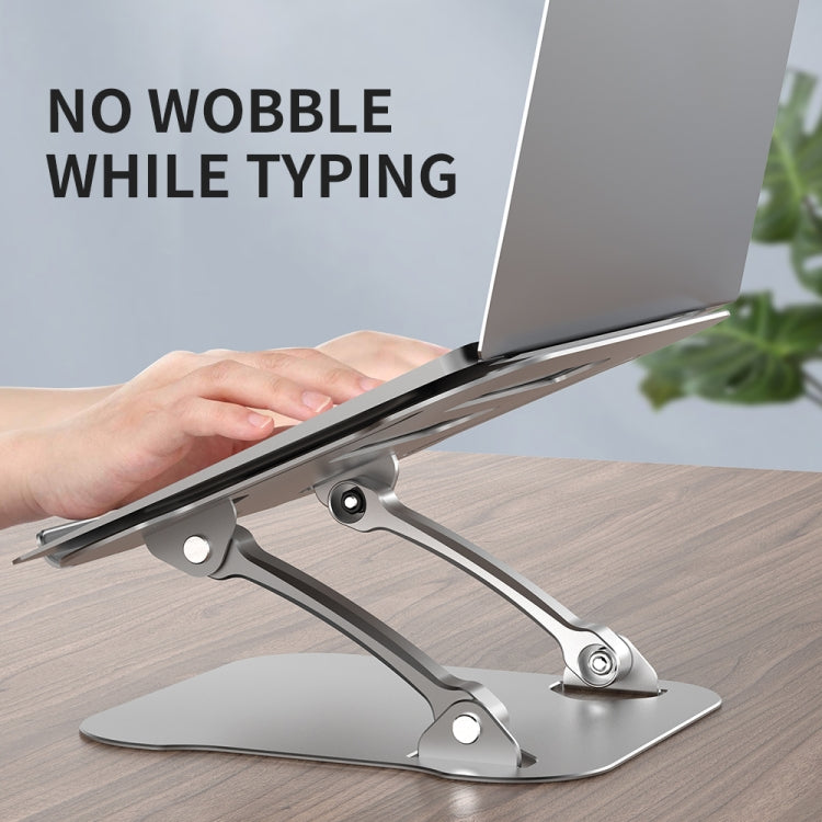 R-JUST Lifting Adjustable Laptop Stand(Silver) Eurekaonline