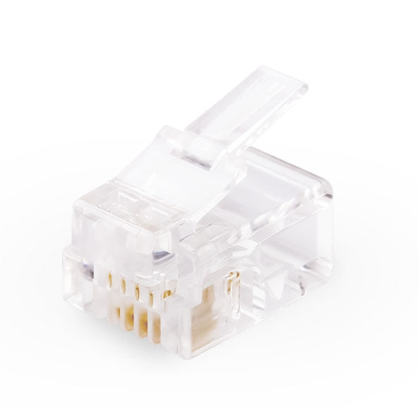 RJ11 Modular Plug Telephone Connector (1000pcs in one packaging, the price is for 1000pcs) Eurekaonline