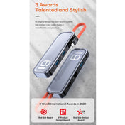 ROCK TR06 6 In 1 Type-C / USB-C to RJ45 Multi-function Docking Station Eurekaonline