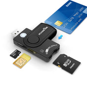 ROCKETEK CR310 USB 3.0 + TF Card + SD Card + SIM Card + Smart Card Multi-function Card Reader Eurekaonline