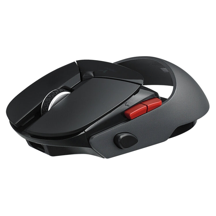 Rapoo VT960 1600 DPI 7 Keys Dual Mode Macro Programmable Symphony RGB Backlit Wireless Gaming Mouse(Black) Eurekaonline