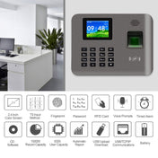 Realand AL325D Fingerprint Time Attendance with 2.4 inch Color Screen & ID Card Function & WiFi & Battery Eurekaonline