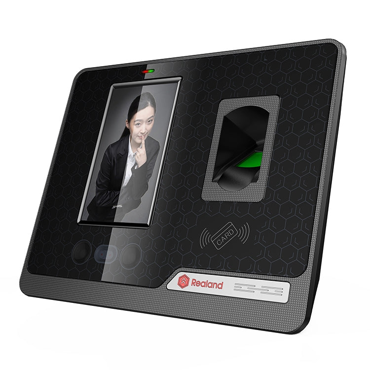 Realand G505 4.3 inch Color TFT Touch Screen Face Fingerprint WiFi Remote Time Attendance Machine Eurekaonline