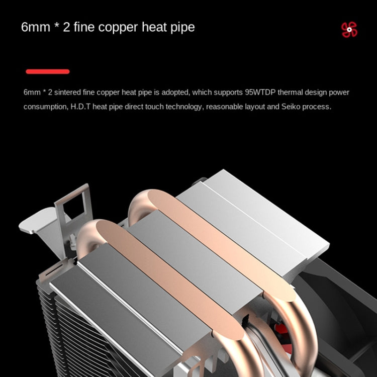 Red Sea Mini Computer CPU Mute Radiator Eurekaonline