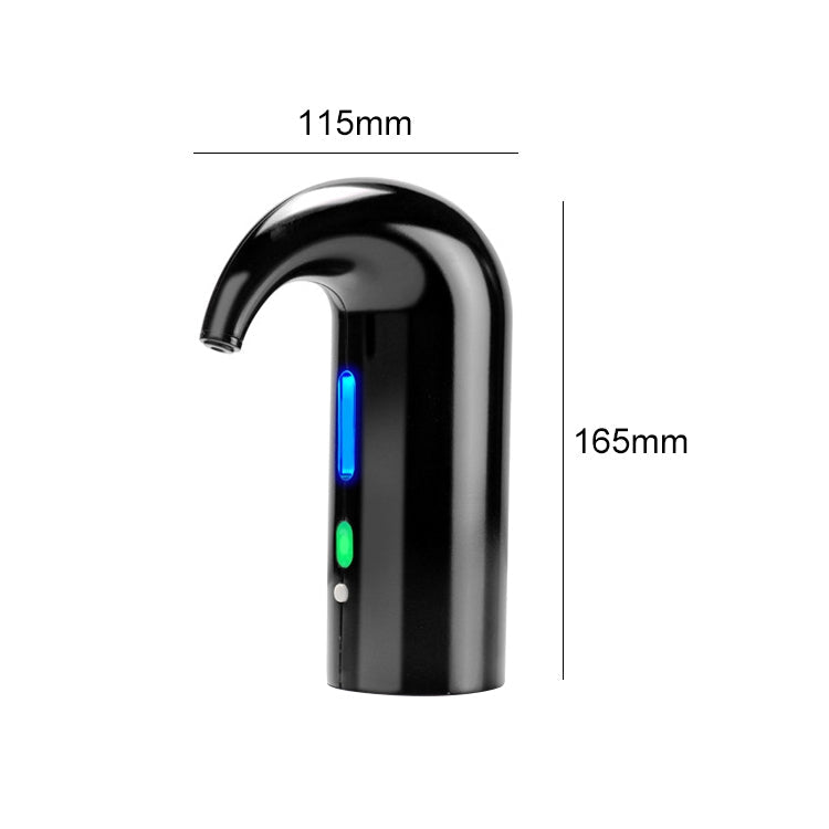 Red Wine USB Rechargeable Quick Decanter Intelligent Wine Decanter, Color:Black Eurekaonline