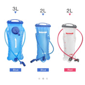 Rhinowalk Cycling Water Bag 2L/3L Full Opening Outdoor Drinking Water Bag Drinking Equipment, Colour: RK18103 blue 3L Eurekaonline