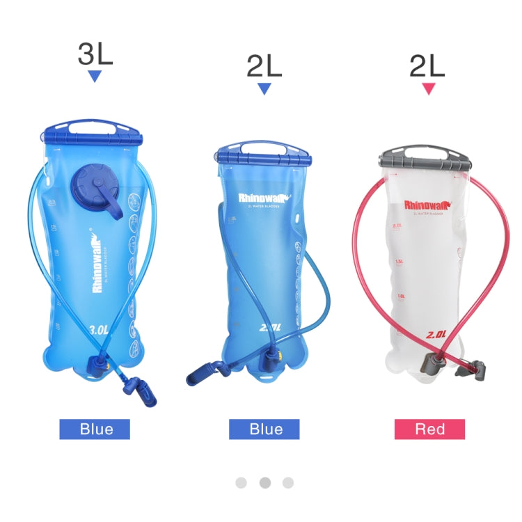 Rhinowalk Cycling Water Bag 2L/3L Full Opening Outdoor Drinking Water Bag Drinking Equipment, Colour: RK18103 blue 3L Eurekaonline
