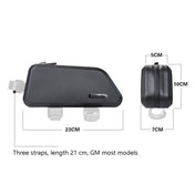 Rhinowalk K30 Waterproof Bicycle Top Tube Package Mountain Bike Hard Shell Front Beam Bag(Black) Eurekaonline