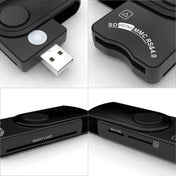 Rocketek CR310-B USB3.0 Multi-function IC Smart Card / SD / TF / SIM Card Reader Eurekaonline