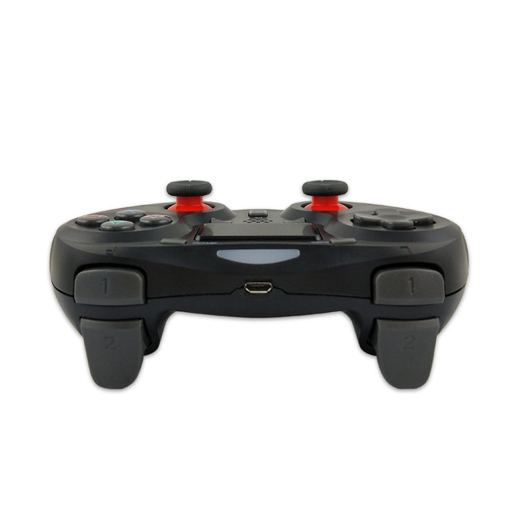 Rubberized Wireless Game Controller Bluetooth Handle for PS4 Host(Blue) Eurekaonline