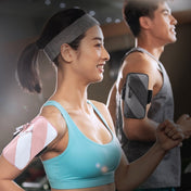 Running Mobile Phone Arm Bag Outdoor Equipment Wrist Bag(Black Gray) Eurekaonline