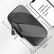 Running Mobile Phone Arm Bag Outdoor Equipment Wrist Bag(Pink White) Eurekaonline