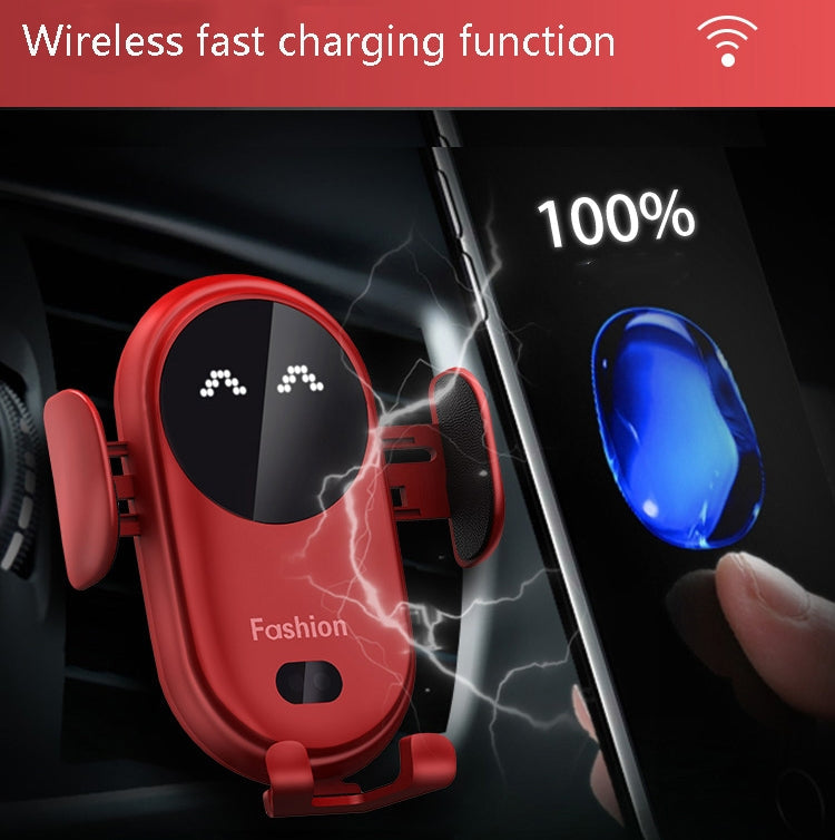 S11 Smart Infrared Sensor Car Wireless Charger, Colour: Red Eurekaonline