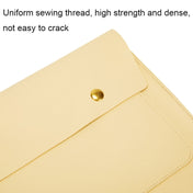 S178 3 In 1 Leather Waterproof Laptop Liner Bag, Size: 14 inches(Light Grey) Eurekaonline