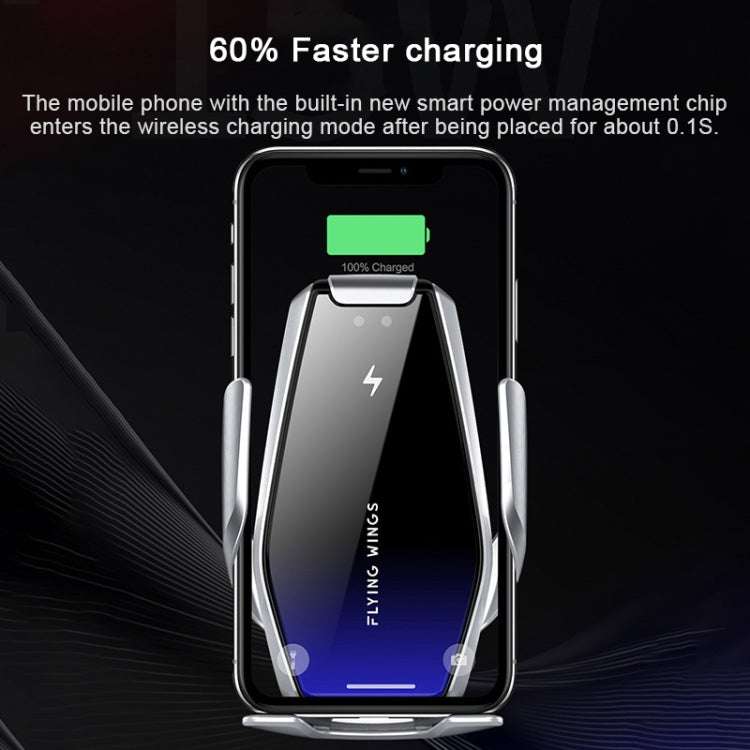 S7 15W QI 360 Degree Rotatable Infrared Induction Car Air Outlet Wireless Charging Mobile Phone Holder for 4.0-6.5 inch Mobile Phones(Gold) Eurekaonline